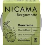 NICAMA Dezodorkrém - Bergamott - 45 g