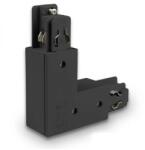 Ledium 3 fázisú 'Classic' sín L összekötő elem, belső védővezető, fekete, LED sín rendszerekhez (OH91276552)