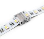 Ledium LED szalag toldó csatlakozó 12 mm széles RGBW LED szalagokhoz, forrasztásmentes, HIPPO