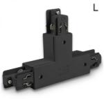 Ledium 3 fázisú 'Classic' EUTRAC sín T összekötő BAL, fekete (OH91276561)