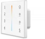 Ledium ProSystem 4 zónás távirányító CCT LED szalagokhoz, 230V, 8 DMX kimenettel, fehér, RF (OH9114449)