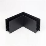 Ledium Vízszintes sarokelem Ledium Magnetis MG20 S1 mágneses LED világítási sínhez (MG20-13014)