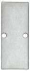 Ledium EC90 végzáró Hide Double LED profilhoz, alumínium, csavarokkal (OH9114829)