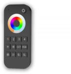 Ledium ProSystem 4 zónás RGB+CCT távirányító, 2 menthető beállítással, RF, fekete, elemes, mágneses fali tartóval (OH9114452)