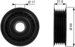 GATES Szíjtárcsa/vezetőgörgő, hosszbordás szíj GATES T36189 for MERCEDES-BENZ (T36189)