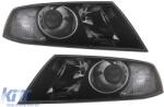 KITT Lightning Xenon Első lámpa Skoda Octavia II (2004-2008) modellekhez, fekete (HLSKOC2D1SB)
