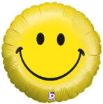 Grabo Mosolygó lufi 18" 45cm, smiley face (LUFI407708)
