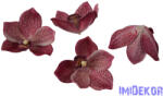  Polifoam orchidea fej 9, 5cm - Mályva