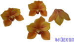  Polifoam orchidea fej 9, 5cm - Sárga