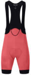 HOLOKOLO Rövid kerékpáros nadrág kantárral - ELITE - fekete/piros