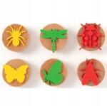 ChildGen ChildGen, Fa bélyegző készlet 6 db. Insektek (0681189310823)