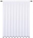  Kész függöny cirkóniákkal 200x230 sima fehér függönyök flitterekkel, gyémántokkal (5903682215234)