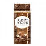Ferrero Шоколад млечен с лешников пълнеж Ferrero Rocher 90гр