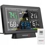Feegar Vezeték nélküli időjárás állomás Feegar LCD 7, 5" Barométer Hőmérő (5904610880449)