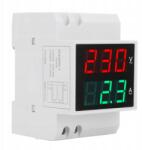  Elektromos Árammérő Sínre Din Ac 80-300V 0, 1-99, 9A (Spacnana003406)