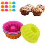  Szilikon Muffin Formák Muffin Sütőforma Szett 12 Db-os (25106)