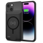 Techsuit Baterie Externa Tip Husa Wireless Techsuit Power Pro Battery pentru Apple iPhone 15 Plus, 8500mAh, Neagra (hs/352582) - typec