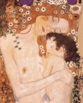 Figured Art Set pictura pe numere, cu sasiu, Mama si copilul - Klimt, 40x50 cm (PN1323-Y)