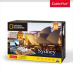 CubicFun - Puzzle 3D si brosura opera din Sydney 86 piese (CUDS1088h)