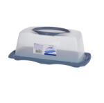 Excellent Houseware Tava servire si transport prajituri Excellent Houseware, polipropilena, 40x20x15 cm, albastru (KO-Y54231020A) Tava