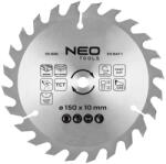 NEO TOOLS Panza de ferastrau circular din 150x1, 6x10 mm 24 dinti, carbura (55666)