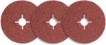 NEO TOOLS Disc de slefuire pentru fibre optice din 125 mm P40, 3 parti (55855)