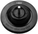 NEO TOOLS Placa din cauciuc cu Velcro, cu stift - 125 mm, 8 mm (55824)