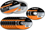 NEO Disc de taiere 125x1x22, 2 mm in cutie de 10 bucati (55576) Disc de taiere
