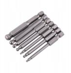  7 Db 65MM-ES Hatszögletű Csavarhúzófej Tartó (GS01350)