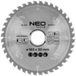 NEO TOOLS Ferastrau circular din 165x30 mm 40 dinti, carbura (55545)