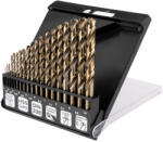 NEO TOOLS Set burghie pentru metal, 19 piese, 1-10 mm 124° HSS (55089) Burghiu