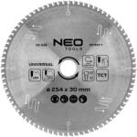 NEO TOOLS Panza de ferastrau circular 254x30 mm 80 dinti, carbura (55548)