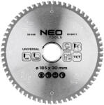 NEO TOOLS Panza de ferastrau circular din 185x30 mm 60 dinti, carbura (55546)