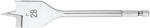 NEO TOOLS Burghiu plat pentru lemn 28x152 mm suport bit (57234) Burghiu
