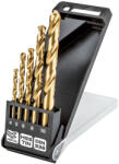 NEO TOOLS Set burghie pentru metal, 5 piese, 4-10 mm HSS TiN (57196) Burghiu