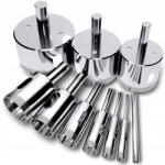 MEMFLOW Gyémánt Lyukasztó Greslaphoz Üveg Csipke Szett 20 Db 5-65 MM (otwornice diamentowe zestaw koronki 10szt)