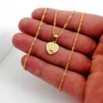 Golden Celebrity Arany Nyaklánc Istenanya Ezüst 925 Ajándék Unokája Lányának Gravírozás