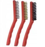 Dedra Kefe készlet 3 db, 3 soros, 225mm, műanyag nyél (2001P71)