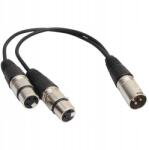  Xlr adapter elosztó dugó 2 db Xlr aljzat (15751014722)