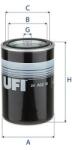 UFI filtru combustibil UFI 24. A02.00 (24.A02.00) - automobilus