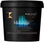 K-time szőkítőpor - light blondage - kék, általános szőkítéshez 1000gr