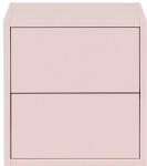  Boxie 2 fiókos fali szekrény 40x40x37 cm pink - pepita - 42 767 Ft