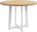 HomCom Modern Kerekasztal - 4 Személyre, Ideális Konyhába
