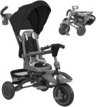 Aiyaplay 6 az 1-ben gyermek tricikli tolófogantyúval és forgóüléssel, 111, 5x52x98 cm, fekete