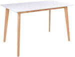 House Nordic Vojens étkezőasztal 120x70 cm fehér-natúr