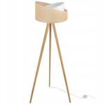  állólámpa, Fa Juta Lámpabúra, 45 Cm - pepita - 65 770 Ft