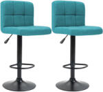 Timeless Tools Szövet borítású bárszék 2 db, több színben-menta (HOP1001536-4)