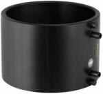  Elektrofúziós csatlakozó (elektrocsatoló) PEHD 250, fekete (HDPE csatorna)