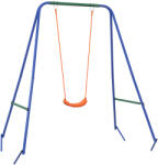 Outsunny 2 az 1-ben kerti hinta üléssel és biztonsági övvel, 6 hónapos kortól 8 éves korig, 180x160x182 cm, többszínű