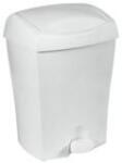 BISK Cos de gunoi Bisk Duo, 8 litri, plastic, alb 93902 (93902) Cos de gunoi